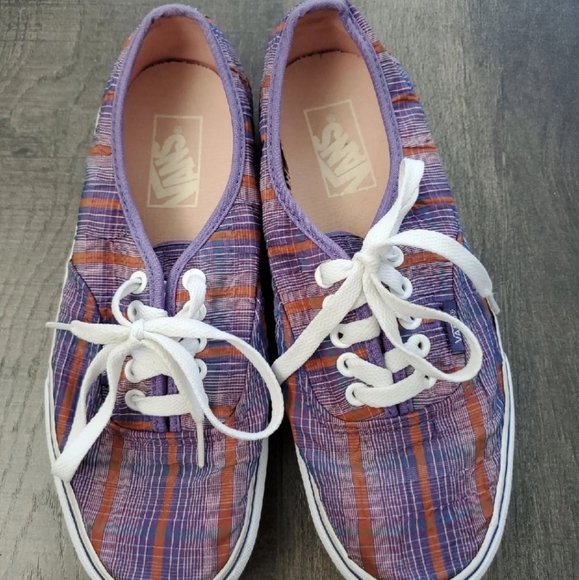 Vans Shoes - Vans Purple/Orange M 6.5 W 8